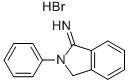 structure of CAS# 27408-84-0, 2,3-Dihydro-2-Phenyl-1H-Isoindol-1-Imine;(2-Phenyl-3H-Isoindol-2-Ium-1-Yl)Amine;Zinc00361148;Cbdive_001732