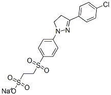 CAS#: 27441-70-9， Sodium 2-[[4-[3-(4-Chlorophenyl)-4,5-Dihydro-1H-Pyrazol-1-Yl]Phenyl]Sulphonyl]Ethanesulphonate