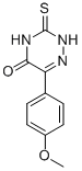 CAS#: 27623-06-9， 6-(4-Methoxyphenyl)-3-Thioxo-3,4-Dihydro-1,2,4-Triazin-5(2H)-One