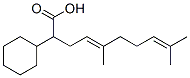 CAS#: 27783-27-3， (4E)-2-Cyclohexyl-5,9-Dimethyl-Deca-4,8-Dienoic Acid