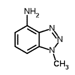 CAS 登录号：27799-82-2， 1-甲基-1H-苯并三唑-4-胺