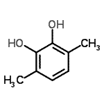 结构式 CAS# 2785-78-6, 3,6-二甲基-1,2-苯二酚