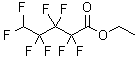 结构式 CAS# 2795-50-8, 2,2,3,3,4,4,5,5-八氟戊酸乙酯