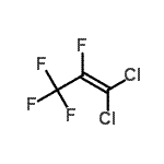 CAS 登录号：2804-55-9， 1,1-二氯-2,3,3,3-四氟-1-丙烯
