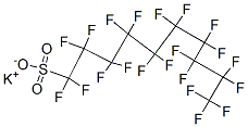 CAS 登录号：2806-16-8， 1,1,2,2,3,3,4,4,5,5,6,6,7,7,8,8,9,9,10,10,10-二十一氟癸烷-1-磺酸钾