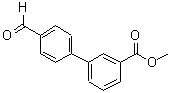 structure of CAS# 281234-49-9, 4'-Formyl-Biphenyl-3-Carboxylic Acid Methyl Ester;4'-FORMYL-BIPHENYL-3-CARBOXYLIC ACID METHYL ESTER;METHYL 4'-FORMYL[1,1'-BIPHENYL]-3-CARBOXYLATE;Methyl 3-(4-Formylphenyl)Benzoate