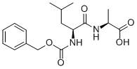 structure of CAS# 2817-13-2, N-[(Phenylmethoxy)Carbonyl]-L-Leucyl-L-Alanine;2-[[4-Methyl-1-Oxo-2-[[Oxo-(Phenylmethoxy)Methyl]Amino]Pentyl]Amino]Propanoic Acid;2-[[2-(Benzyloxycarbonylamino)-4-Methyl-Pentanoyl]Amino]Propionic Acid