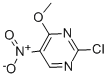 structure of CAS# 282102-07-2, 2-Chloro-4-Methoxy-5-Nitro-Pyrimidine;2-CHLORO-4-METHOXY-5-NITRO-PYRIMIDINE
