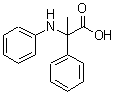 结构式 CAS# 2825-64-1, N,2-二苯基丙氨酸