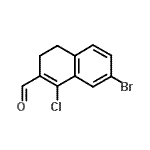 CAS 登录号：283177-40-2， 7-溴-1-氯-3,4-二氢-2-萘甲醛
