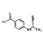 CAS#: 28354-45-2， 4-[(1-Cyanoethyl)Amino]Benzoic Acid