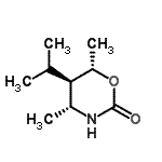 CAS#: 283594-71-8， (4R,5R,6S)-5-Isopropyl-4,6-Dimethyl-1,3-Oxazinan-2-One
