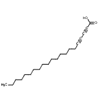 structure of CAS# 28393-00-2, 2,4-Henicosadiynoic Acid;10,12-HENEICOSADIYNOIC ACID;2,4-HENEICOSADIYNOICACID;6,8-HENEICOSADIYNOIC ACID