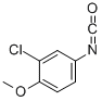 structure of CAS# 28395-76-8, 3-Chloro-4-Methoxyphenyl Isocyanate;2-Chloro-4-Isocyanato-1-Methoxy-Benzene;3-Chloro-4-Methoxyphenyl Isocyanate;512095_Aldrich
