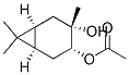 CAS#: 28435-84-9， (1alpha,3beta,4alpha,6alpha)-3-Hydroxy-3,7,7-Trimethylbicyclo[4.1.0]Hept-4-Yl Acetate