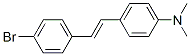 CAS 登录号：2844-19-1， 4-[(E)-2-(4-溴苯基)乙烯基]-N,N-二甲基-苯胺