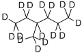 structure of CAS# 284664-84-2, 3-Methylhexane-D16