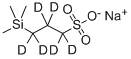 structure of CAS# 284664-85-3, 3-(Trimethylsilyl)-1-Propanesulfonic Acid
