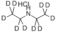 structure of CAS# 285132-87-8, Diethyl-D10-Amine Hydrochloride;DIETHYL-D10-AMINE HYDROCHLORIDE, 98 ATOM % D;DIETHYL-D10-AMINE HYDROCHLORIDE;DIETHYL-D10-AMINE HCL