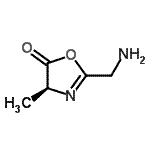 CAS 登录号：285133-33-7， (4S)-2-(氨基甲基)-4-甲基-1,3-恶唑-5(4H)-酮