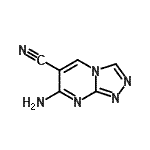CAS 登录号：28524-59-6， 7-氨基[1,2,4]三唑并[4,3-a]嘧啶-6-甲腈