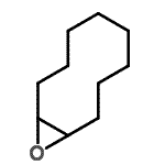 structure of CAS# 286-94-2, 11-Oxabicyclo[8.1.0]Undecane;1,2-Epoxycyclodecane;11-Oxabicyclo[8.1.0]undecane;cis-11-Oxabicyclo(8.1.0)undecane