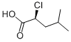structure of CAS# 28659-81-6, (2S)-2-Chloro-4-Methyl-Pentanoic Acid;(S)-2-CHLORO-4-METHYL-N-VALERIC ACID 96+%;(S)-(-)-2-CHLORO 4-METHYLPENTANOIC ACID;(R)-(+)-2-CHLORO 4-METHYLPENTANOIC ACID