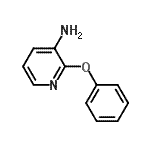 structure of CAS# 28664-62-2, 2-Phenoxy-3-Pyridinamine;2-phenoxy-3-pyridylamine;MFCD09738154