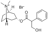 结构式 CAS# 2870-71-5, 阿托品甲基溴化物