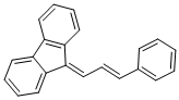 structure of CAS# 2871-26-3, Cinnamalfluorene;9-[(E)-3-Phenylprop-2-Enylidene]Fluorene;Nsc12315;9-Cinnamylidene Fluorene