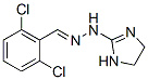 CAS 登录号：28717-34-2， 2,6-二氯苯甲醛 2-咪唑啉-2-基腙