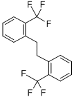 structure of CAS# 287172-66-1, 1,2-Bis[2'-(Trifluoromethyl)Phenyl]Ethane;1,2-Bis[2'-(Trifluoromethyl)Phenyl]Ethane97%;1,2-BIS[2'-(TRIFLUOROMETHYL)PHENYL]ETHANE;1,2-BIS-(2-TRIFLUOROMETHYLPHENYL)ETHANE