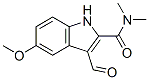 CAS#: 28837-80-1， 3-Formyl-5-Methoxy-N,N-Dimethyl-1H-Indole-2-Carboxamide