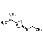 CAS 登录号：288376-08-9， (2Z)-2-(乙基亚胺)-N,N-二甲基-2H-氧杂环丁烯-4-胺