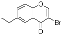 CAS#: 288399-50-8， 3-Bromo-6-Ethyl-4H-Chromen-4-One