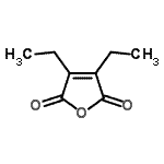 CAS 登录号：28843-39-2， 3,4-二乙基-2,5-呋喃二酮