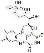 CAS#: 28979-30-8， 2-Thio-Riboflavin 5'-(dihydrogen phosphate)