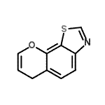 CAS 登录号：29152-22-5， 6H-苯并吡喃并[7,8-D][1,3]噻唑