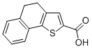 structure of CAS# 29179-41-7, 4,5-Dihydronaphtho[1,2-b]Thiophene-2-Carboxylic Acid;4,5-Dihydrobenzo[G]Benzothiophene-2-Carboxylate;Zinc00069806