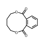 CAS 登录号：29246-20-6， 3,4,5,6-四氢-2,7-苯并二氧杂环癸烷e-1,8-二酮