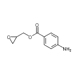 CAS 登录号：292601-63-9， 2-环氧乙烷基甲基4-氨基苯甲酸酯