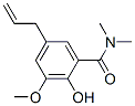 CAS#: 29327-65-9， 5-Allyl-2-Hydroxy-3-Methoxy-N,N-Dimethylbenzamide