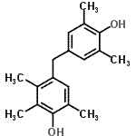 CAS 登录号：29366-00-5， 4-(4-羟基-3,5-二甲基苄基)-2,3,6-三甲基苯酚