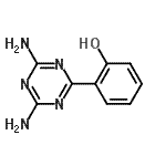 CAS 登录号：29366-78-7， 2-(4,6-二氨基-1,3,5-三嗪-2-基)苯酚