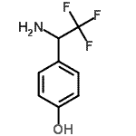CAS 登录号：294175-07-8， 4-(1-氨基-2,2,2-三氟乙基)苯酚