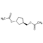 CAS 登录号：29480-72-6， [(1R,3R)-3-乙酰氧基环戊基]甲基乙酸酯