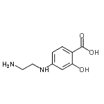 CAS 登录号：295307-78-7， 4-[(2-氨基乙基)氨基]-2-羟基苯甲酸