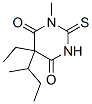 CAS#: 29639-65-4， 5-Sec-Butyl-5-Ethyl-1-Methyl-2-Thioxo-2,3-Dihydropyrimidine-4,6(1H,5H)-Dione
