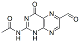 结构式 CAS# 29769-49-1, N-(6-甲酰基-4-氧代-1H-蝶啶-2-基)乙酰胺