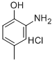 结构式 CAS# 2977-71-1, 2-氨基对甲酚盐酸盐
